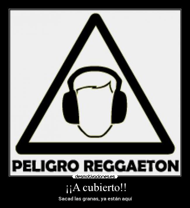 ¡¡A cubierto!! - Sacad las granas, ya están aquí