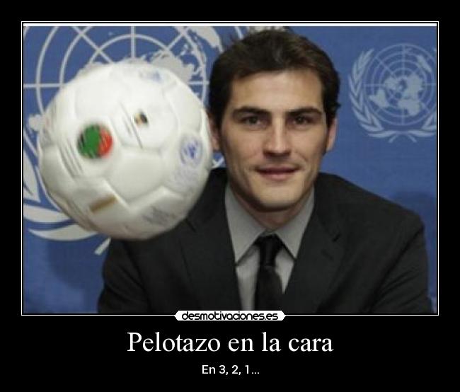 Pelotazo en la cara - 