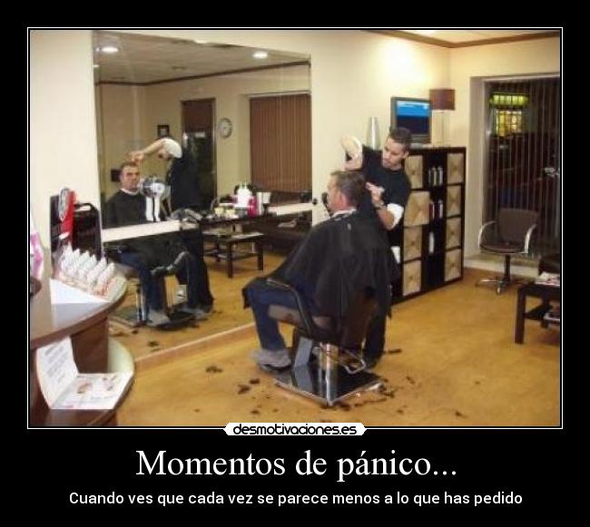 Momentos de pánico... - 