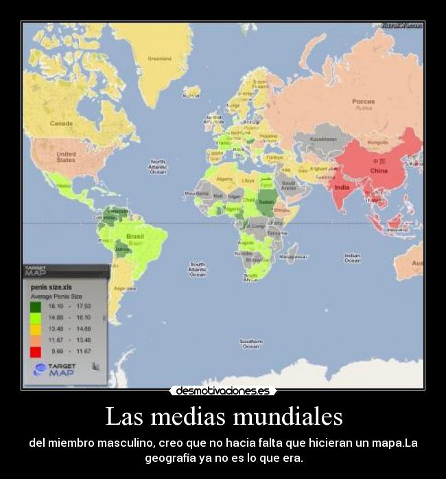 Las medias mundiales -