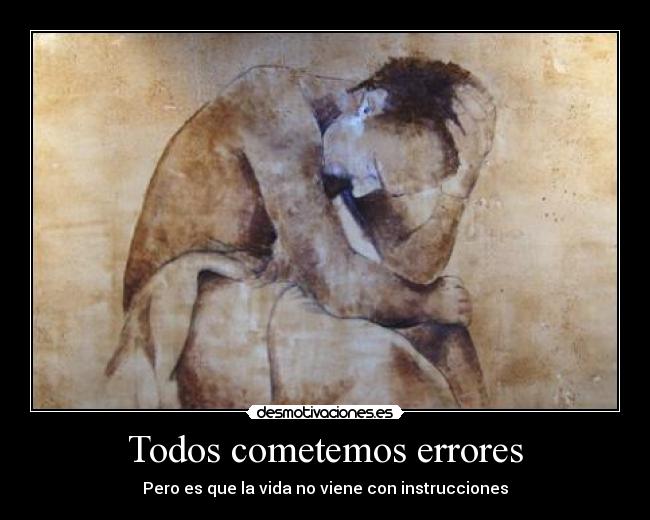 carteles errores desmotivaciones