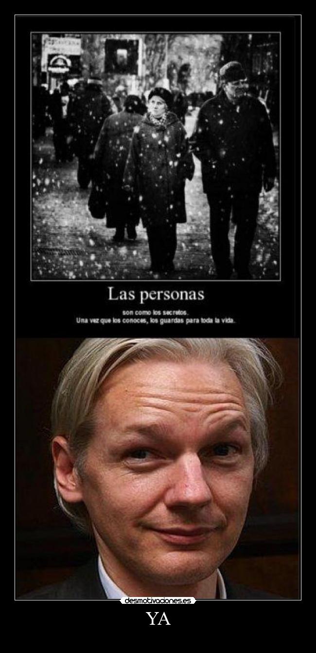carteles wikileaks personas secretos desmotivaciones
