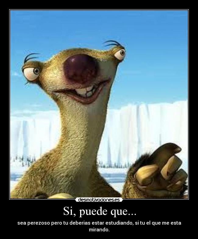 carteles perezoso hay que chulo desmotivaciones