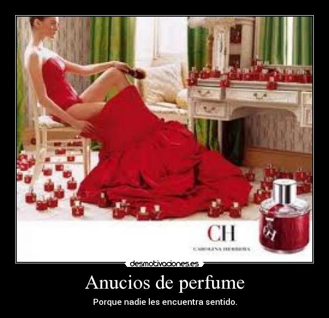 Anucios de perfume -