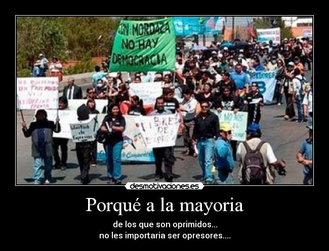 carteles porque mayoria desmotivaciones