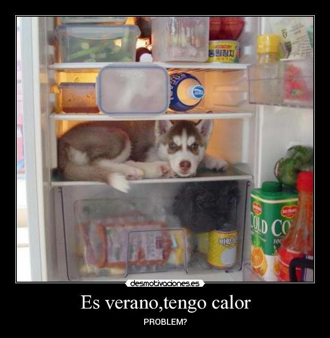 Es verano,tengo calor - PROBLEM?