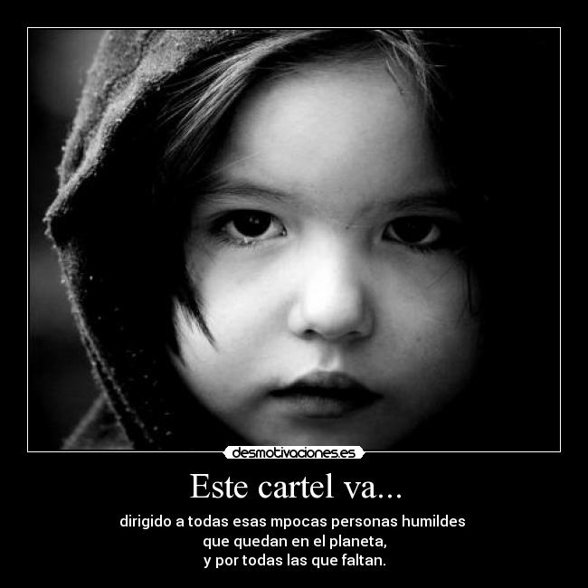 Este cartel va... - 