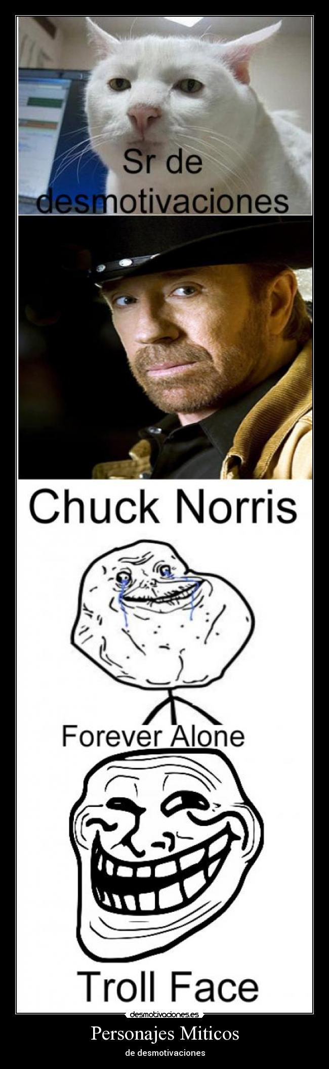 Personajes Miticos - de desmotivaciones