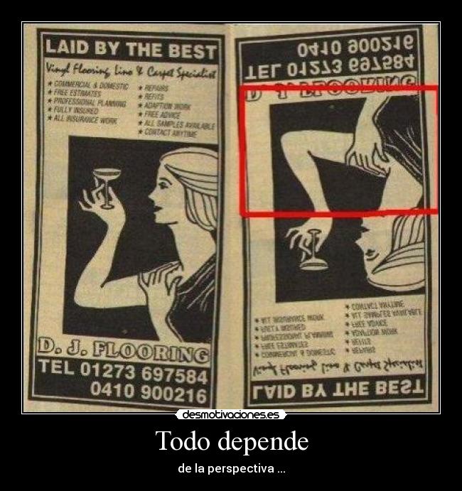 Todo depende -