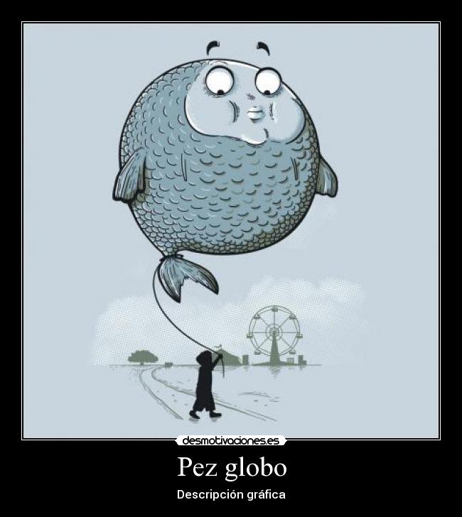 Pez globo - Descripción gráfica