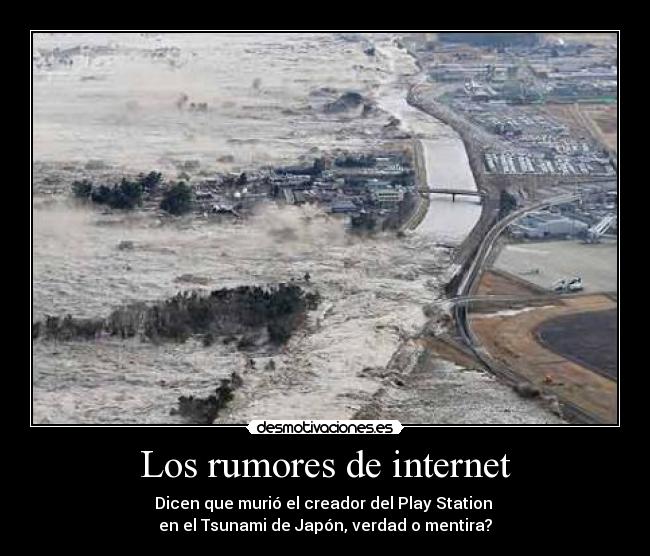 Los rumores de internet -