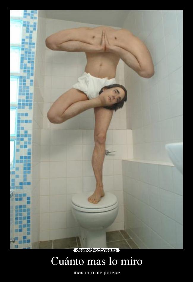 Cuánto mas lo miro - mas raro me parece