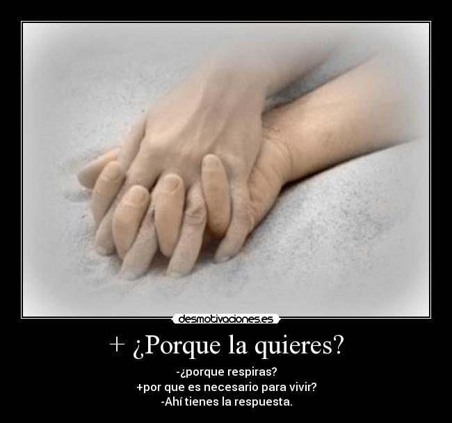 + ¿Porque la quieres? - 