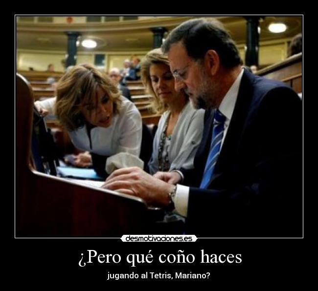 ¿Pero qué coño haces -