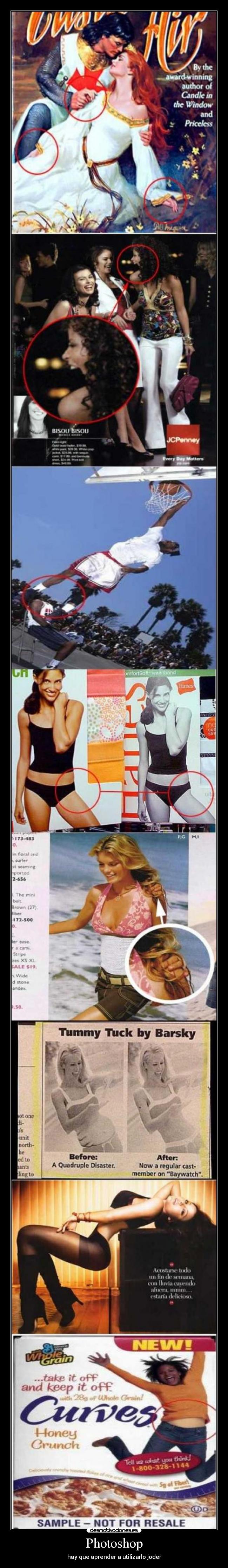 Photoshop - hay que aprender a utilizarlo joder