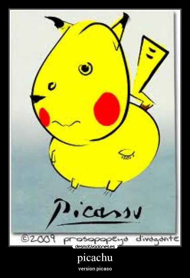 picachu - version picaso