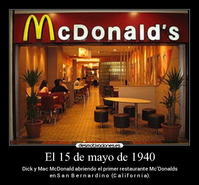 El 15 de mayo de 1940 -