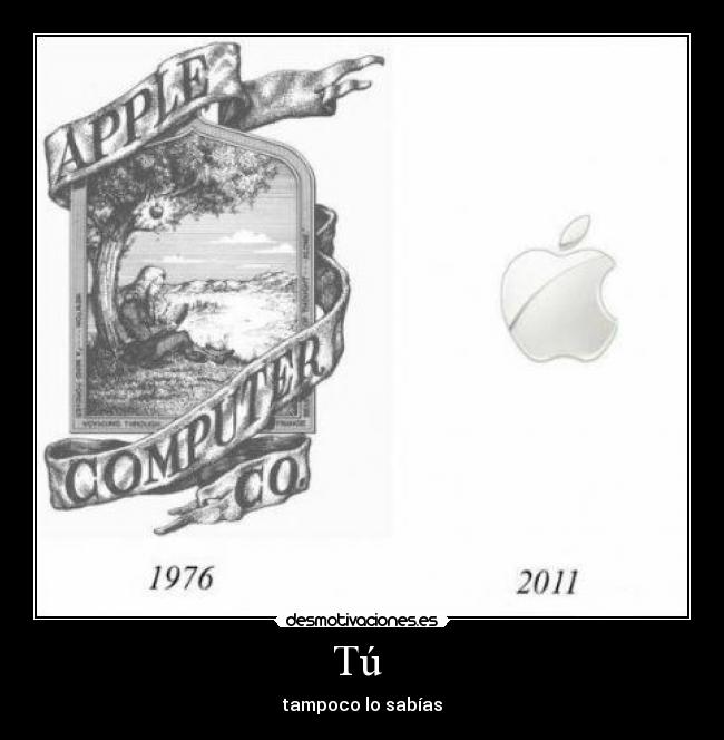 Tú  - tampoco lo sabías