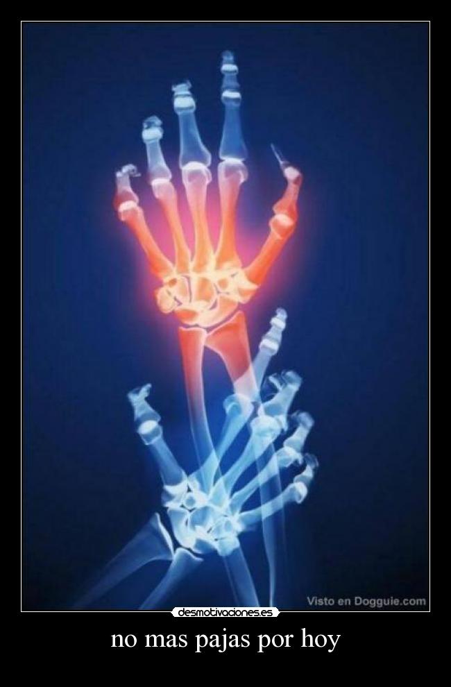 no mas pajas por hoy - 