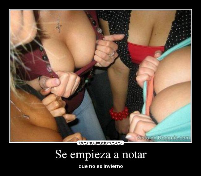 Se empieza a notar - que no es invierno