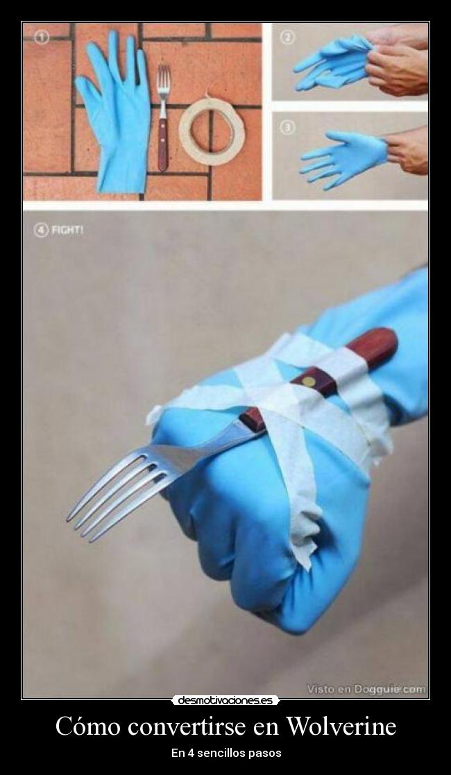 Cómo convertirse en Wolverine -