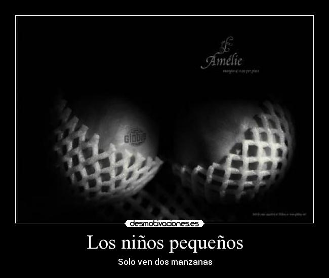 Los niños pequeños -