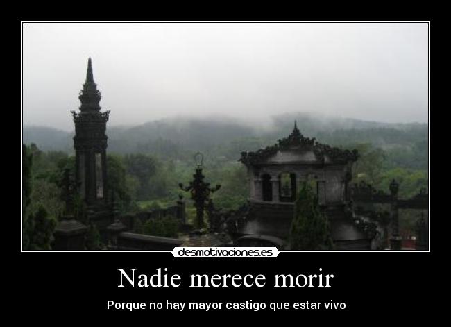 Nadie merece morir - 