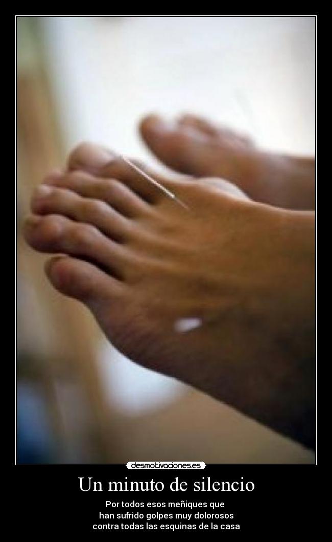 Un minuto de silencio -