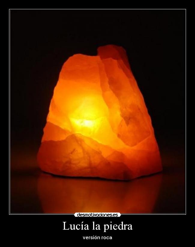 Lucía la piedra - versión roca