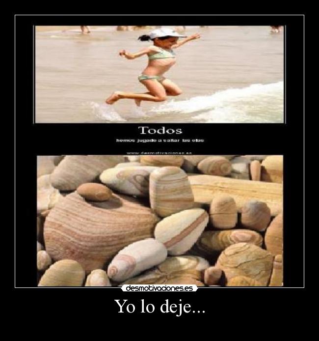 Yo lo deje... - 