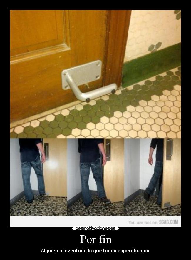 Por fin - Alguien a inventado lo que todos esperábamos.