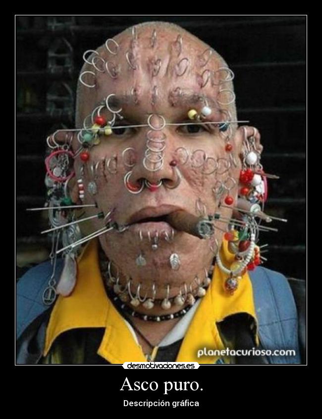 Asco puro. - Descripción gráfica