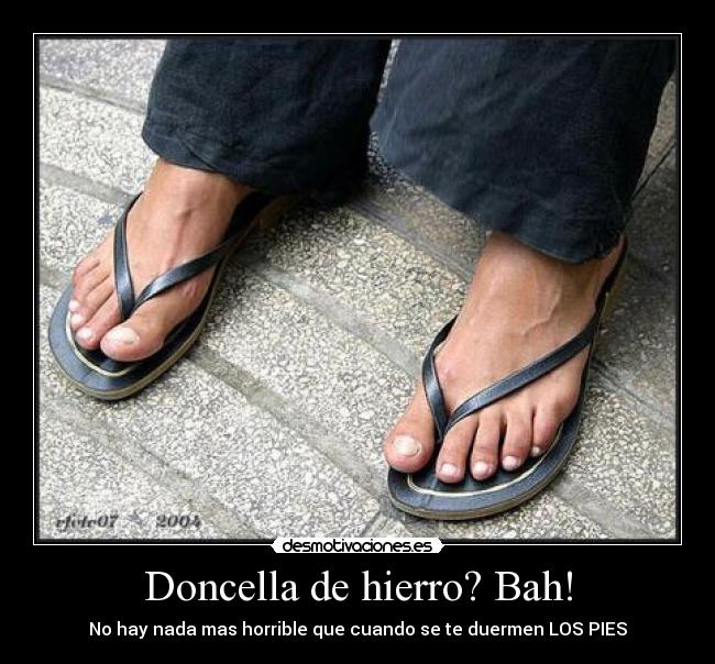 Doncella de hierro? Bah! - 