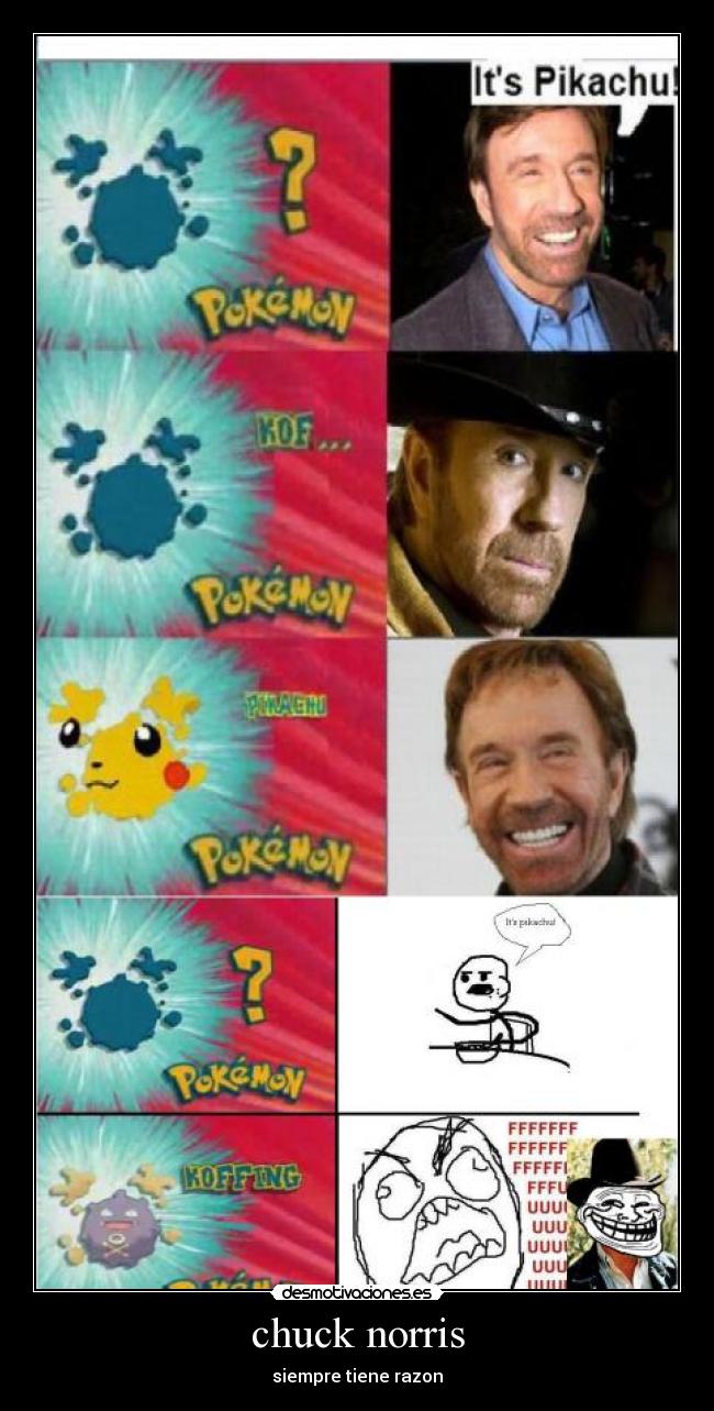 chuck norris - siempre tiene razon