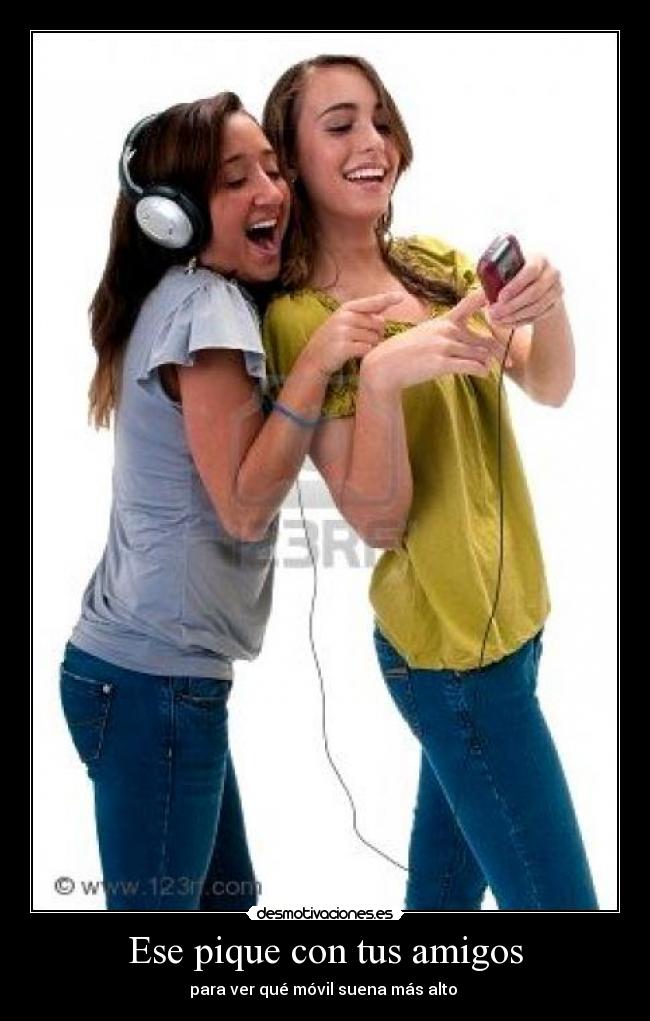 Ese pique con tus amigos - para ver qué móvil suena más alto