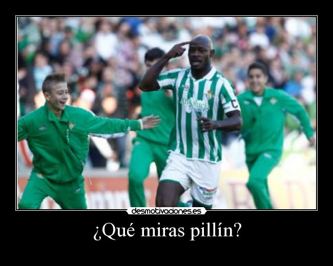 ¿Qué miras pillín? -