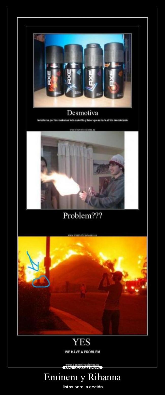 Eminem y Rihanna - listos para la acción