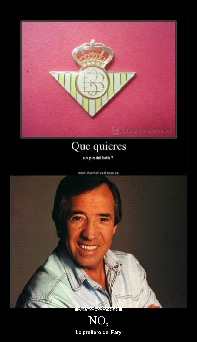 NO, - Lo prefiero del Fary