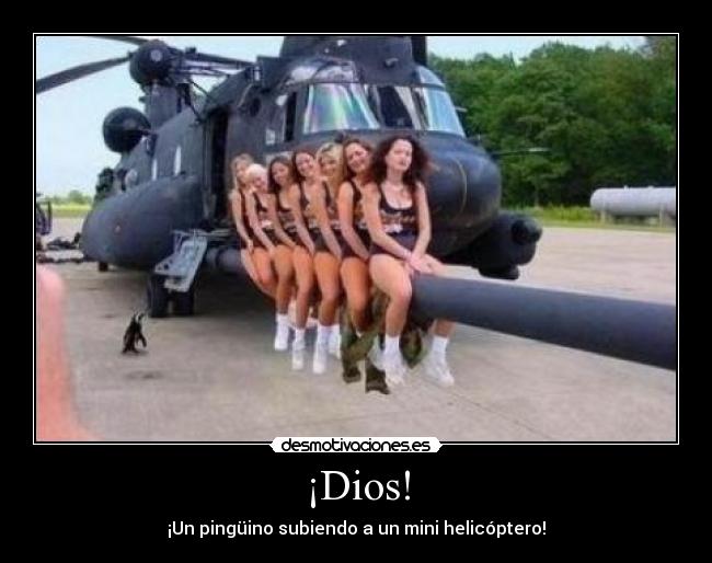 ¡Dios! -