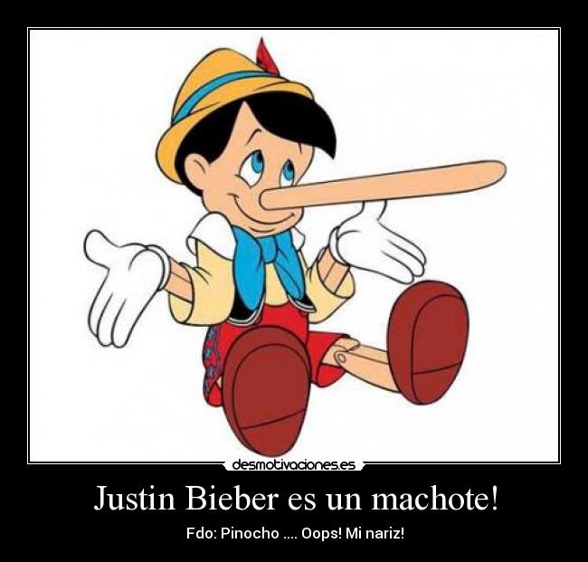 Justin Bieber es un machote! -