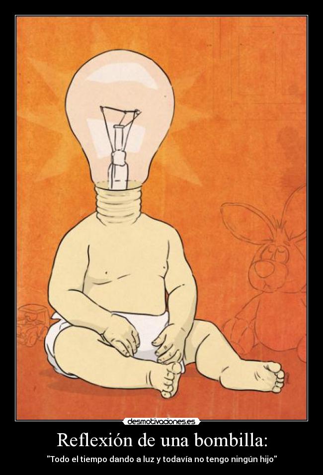 carteles bombilla desmotivaciones