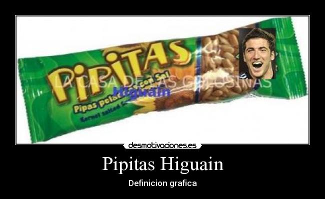 Pipitas Higuain - Definicion grafica