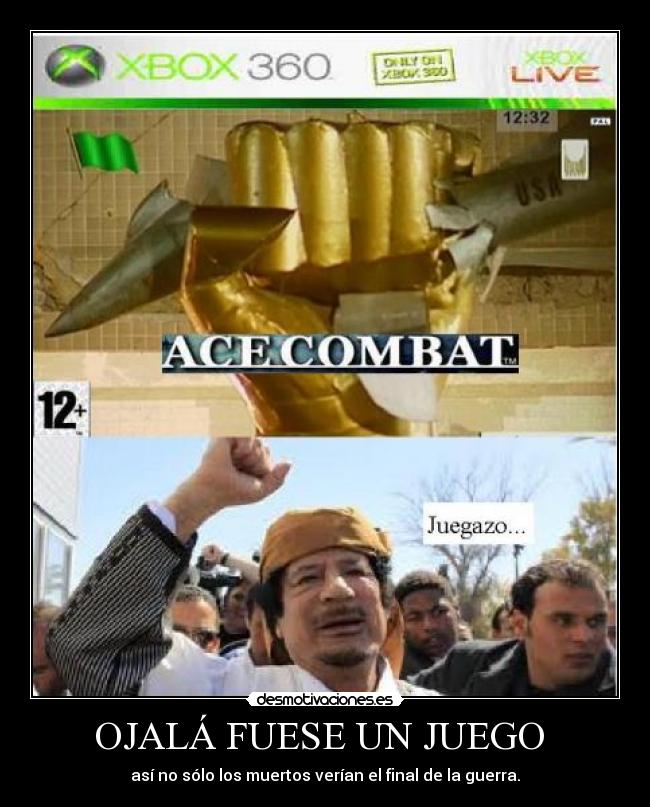 OJALÁ FUESE UN JUEGO -