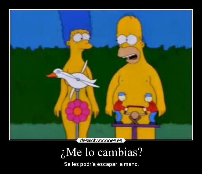 ¿Me lo cambias? - 