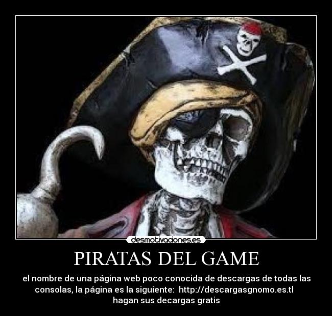 PIRATAS DEL GAME -