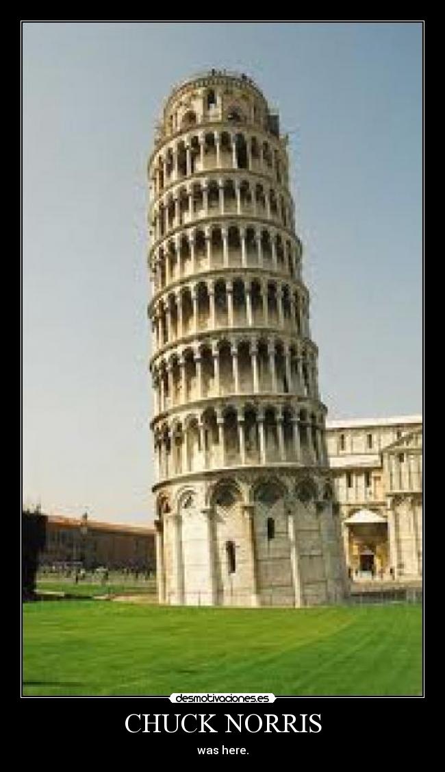 CHUCK NORRIS - was here.