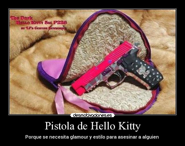Pistola de Hello Kitty - 