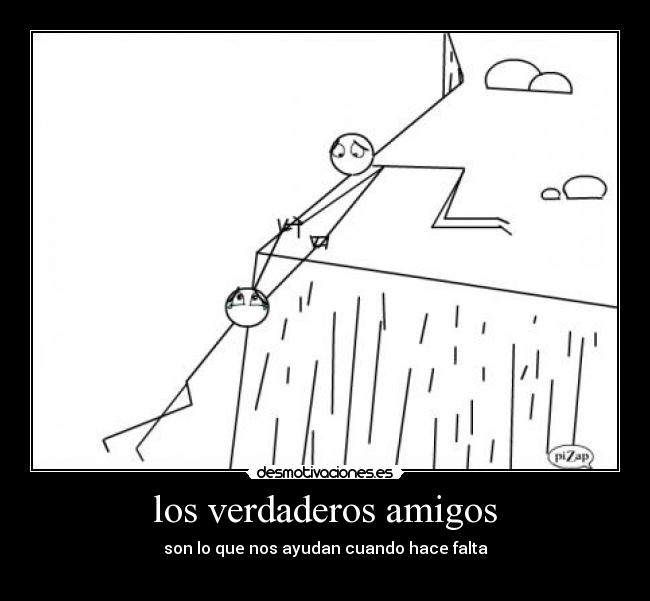 los verdaderos amigos - 