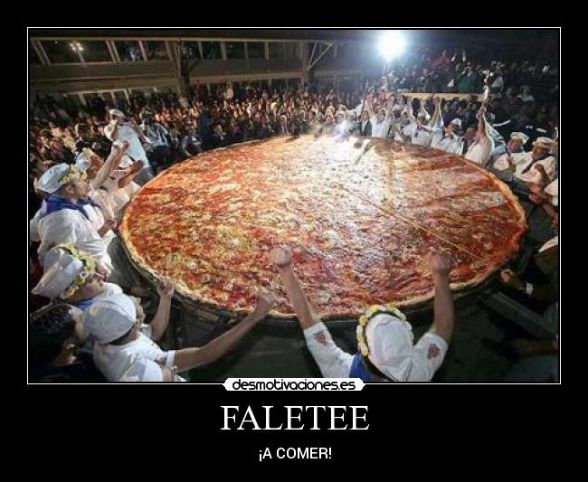 FALETEE - ¡A COMER!