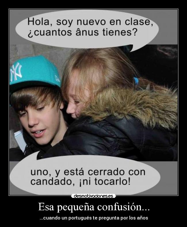 Esa pequeña confusión... - ...cuando un portugués te pregunta por los años